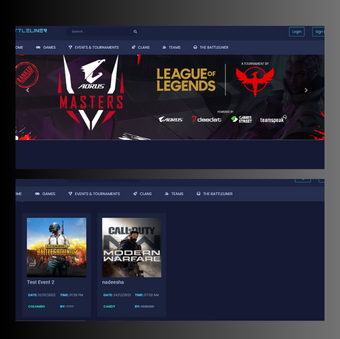 Battleliner gaming website