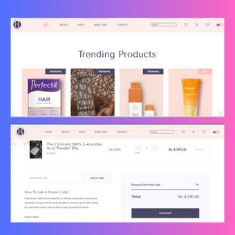 Belle Beauty online store