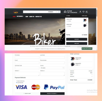RCR e-commerce online store